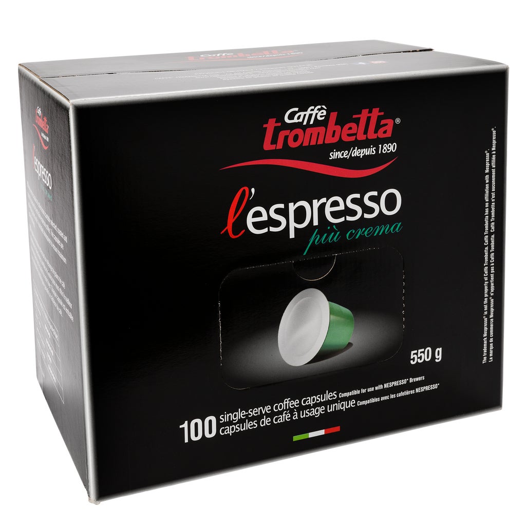 Caffe Trombetta Espresso Coffee Capsules Caffe Trombetta Espresso Coffee Capsules